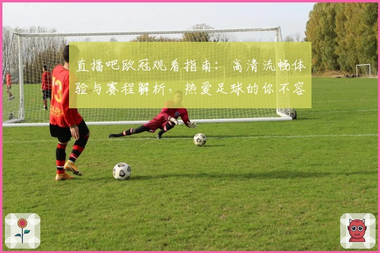 直播吧欧冠观看指南：高清流畅体验与赛程解析，热爱足球的你不容错过